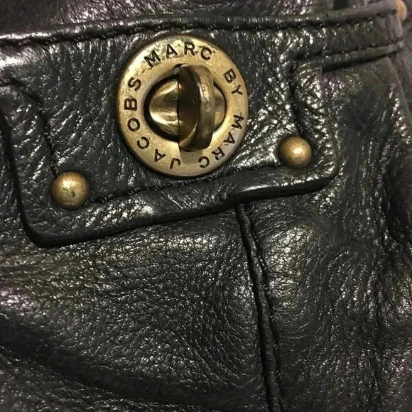 Marc by Marc jacobs Black leather shoulder bag - Picture 6 of 8
